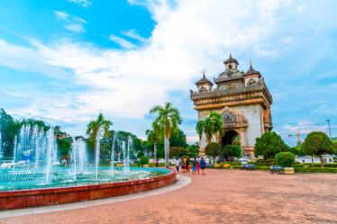 la ville de vientiane