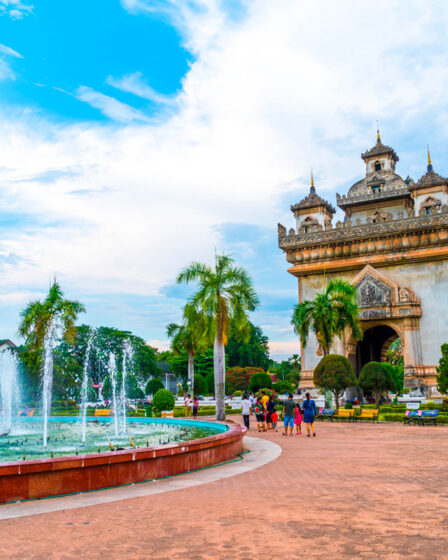 la ville de vientiane