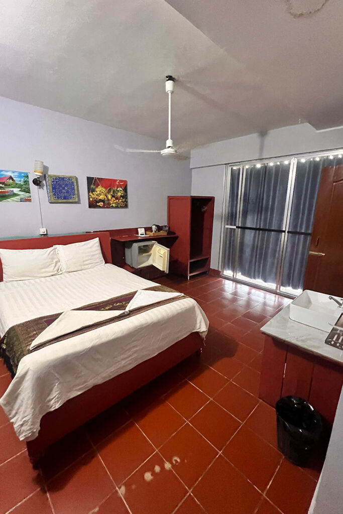 chambre d'hôtel à kratie