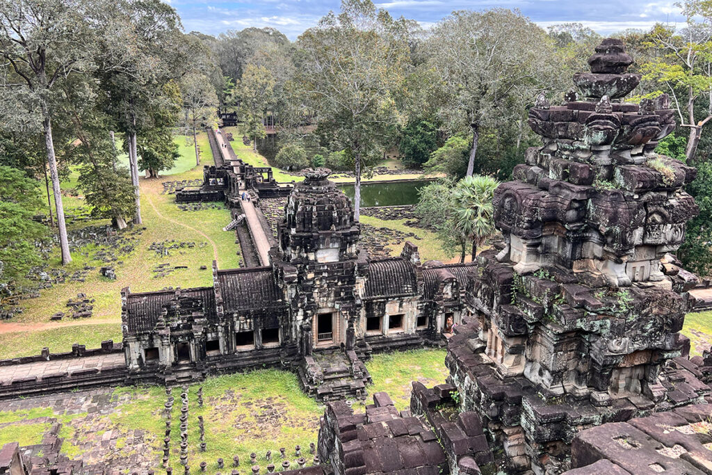 les différents temples d'angkor wat
