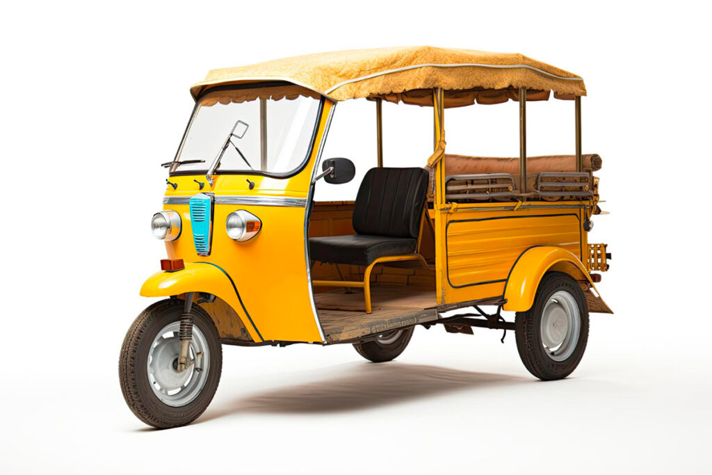 tuk-tuk pour se déplacer