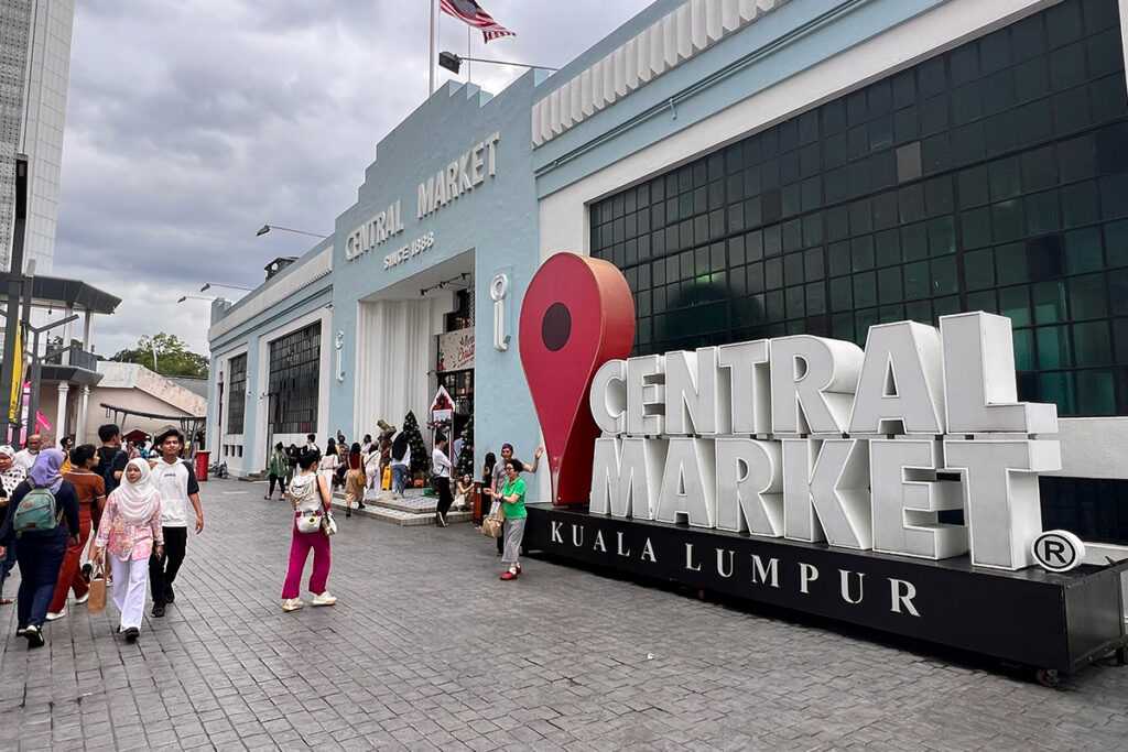 central market à Kuala lumpur