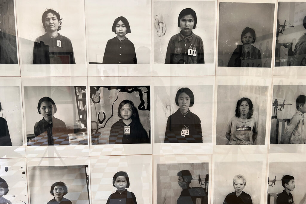 le musée du génocide à Phnom penh