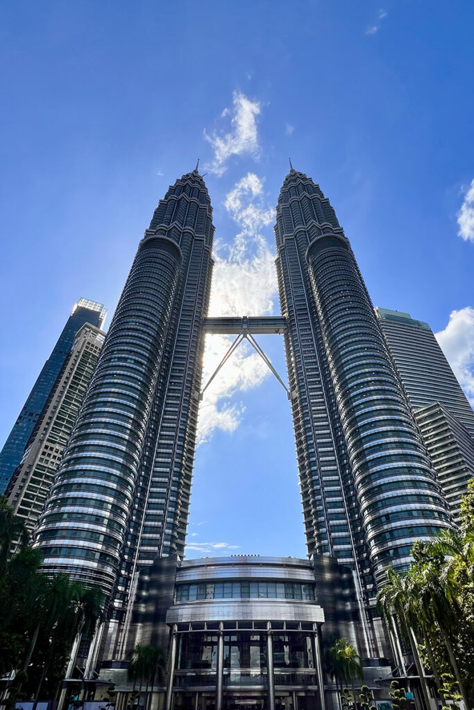 les tours petronas à Kuala Lumpur