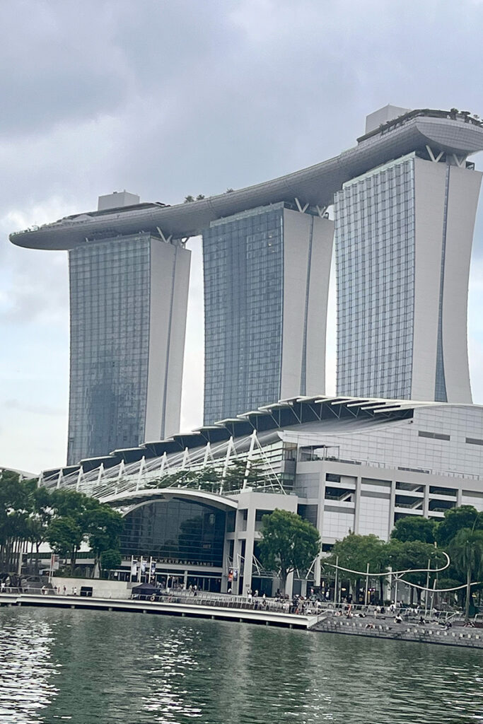 marina bay à singapour