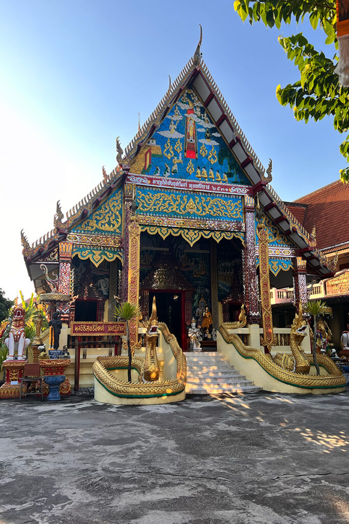 une temple dans la ville de lampang